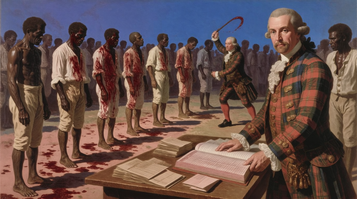 The Antigua cadet line of the MacKinnon family returning to claim the clan chiefship with plantation wealth — translation by Emma-Jane MacKinnon-Lee.